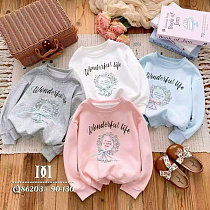 Свитер Fashion Kids Q86203 white - делук