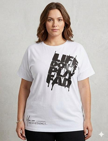Футболка Newe 500 white - делук