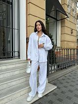 Костюм Arina 8072 white - делук