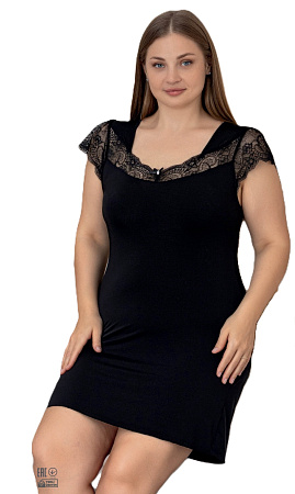 Ночнушка Trikotag 10738B black - делук