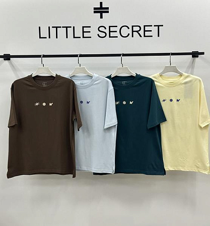 Футболка Little Secret 500309 brown - делук