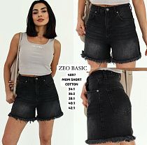 Шорты Jeans Style 4897 black - делук