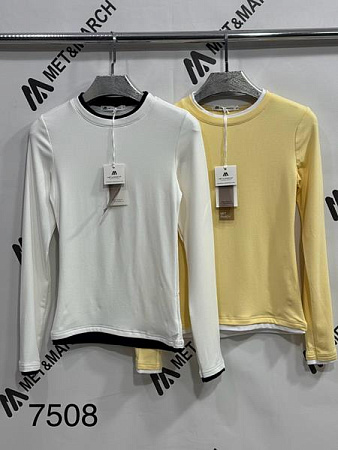 Свитер Met&March 7508 yellow - делук
