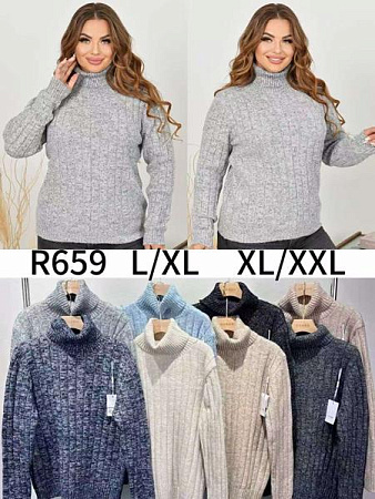 Свитер Anne-Kiss Me R659 mix - делук