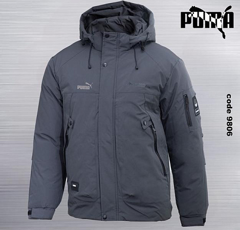 Куртка Azt 9806-3 grey - делук