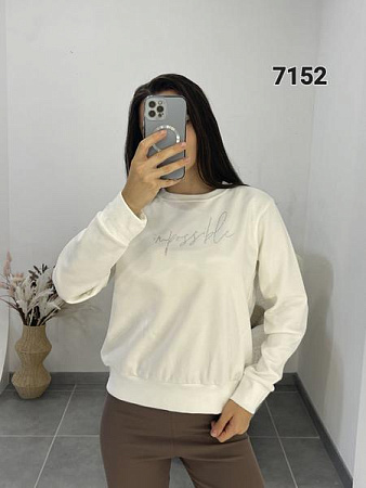 Свитер Fsn 7152 white - делук