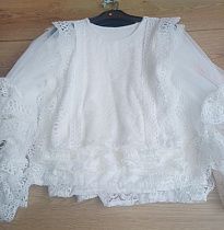 Блузка Emir Kids 39 white - делук