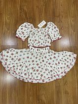 Платье Rsv 299 white-red - делук