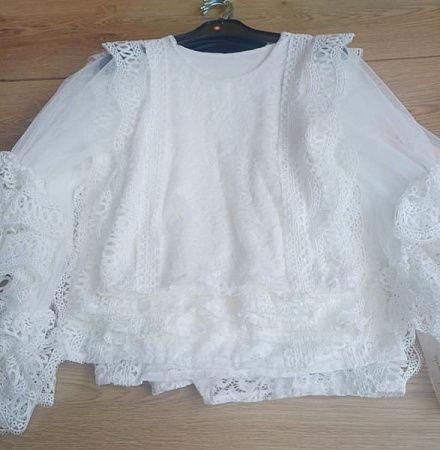 Блузка Emir Kids 39 white - делук