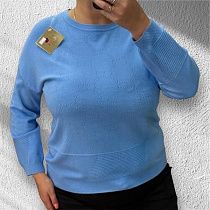 Свитер Levisha 25235 l.blue - делук