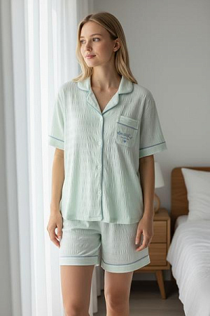 Пижама Trikotag T400 l.blue - делук