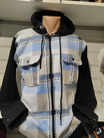 Рубашка Panda 1379 l.blue - делук