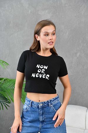 Топ Modnulya 2677 black - делук