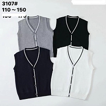 Жилетка Fashion Kids 3107 white - делук