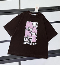 Футболка Kosmy 520-45 chocolate - делук