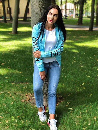 Ветровка Modnulya N620 l.blue - делук