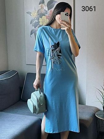 Платье Fsn 3061 l.blue - делук