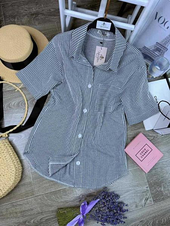 Рубашка Arina 2463 d.grey - делук