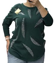 Свитер Dgmd 25221 green - делук