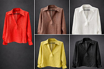 Рубашка Style Nadezhda 3952 white - делук