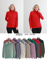 Свитер Anne-Kiss Me X3055 mix - делук