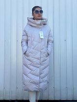 Пуховик Yafeier 2383 l.beige - делук