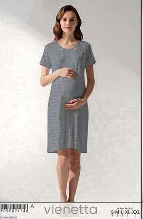 Ночнушка Trikotag T1387 grey - делук
