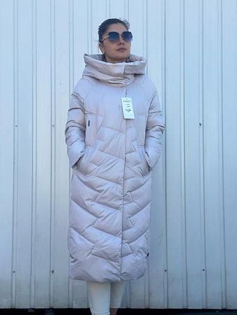 Пуховик Yafeier 2383 l.beige - делук