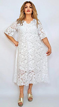 Платье Romeo Life RL1230 white - делук