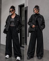 Куртка Yafeier Y176 black - делук