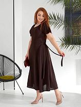Платье Latoria 815-1 brown - делук