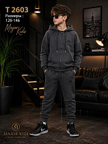 Костюм Спорт Major Kids T2603 grey - делук