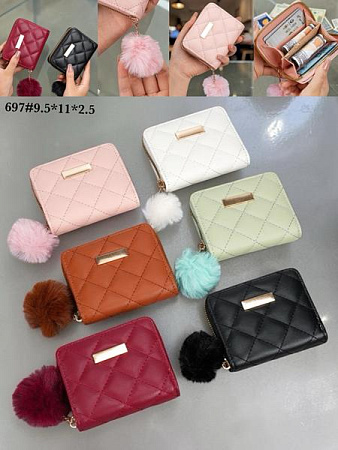 Кошелек Fashion Bag 697 wine - делук