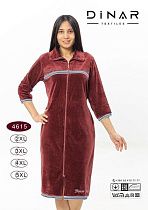 Халат Sss Annet DO-D4615 brown - делук