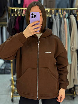 Кофта Спорт Arina 4252 brown - делук