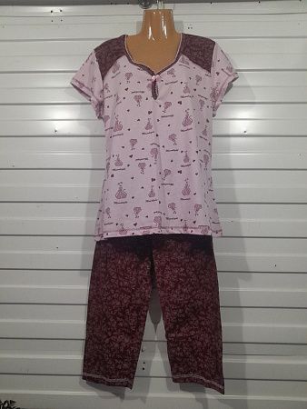Пижама Akvarel A28 pink - делук
