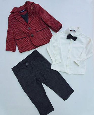 Костюм Meloria ML3942 wine - делук