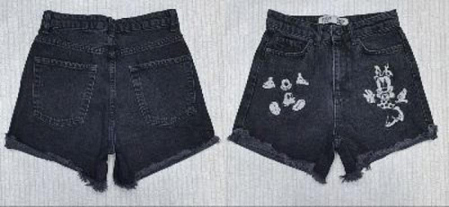Шорты Maxim Jeans 1768 black - делук