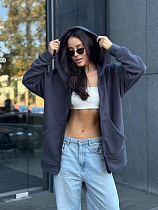 Кофта Спорт Arina 4243 d.grey - делук