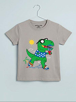 Футболка Dino D821 grey - делук