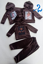 Костюм Спорт Meloria ML7640 brown - делук