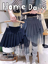 Юбка Fashion Kids 25803 grey - делук