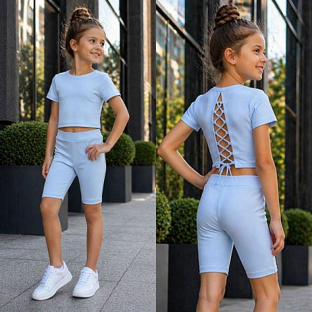 Костюм Karolina KR453 l.blue - делук