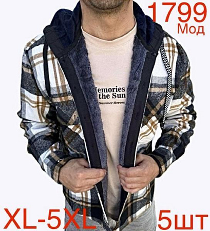 Рубашка Надийка ND90-1799 d.grey Рубашка Надийка ND90-1799 d.grey - делук