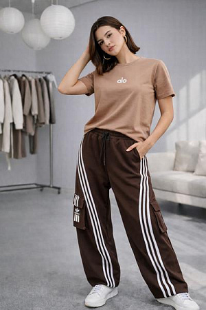 Штаны Спорт Zalov ZW1363 brown - делук