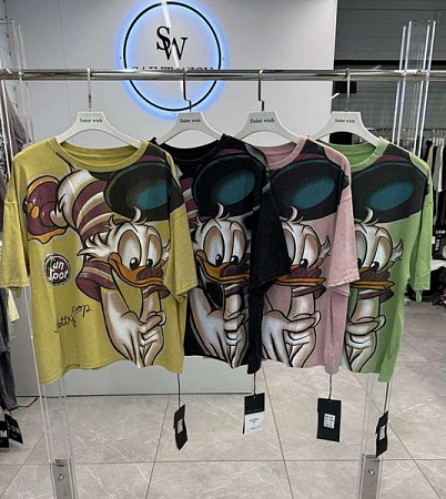 Футболка Saint Wish 3186 mix - делук