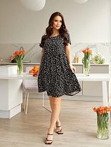 Платье Potok 865 black-white - делук