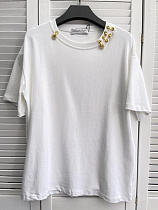 Футболка Karon 6602 white - делук