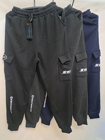 Штаны Спорт Giang 6719 black - делук