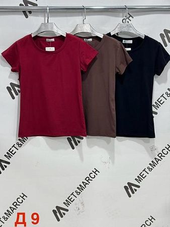 Футболка Met&March D9 black - делук